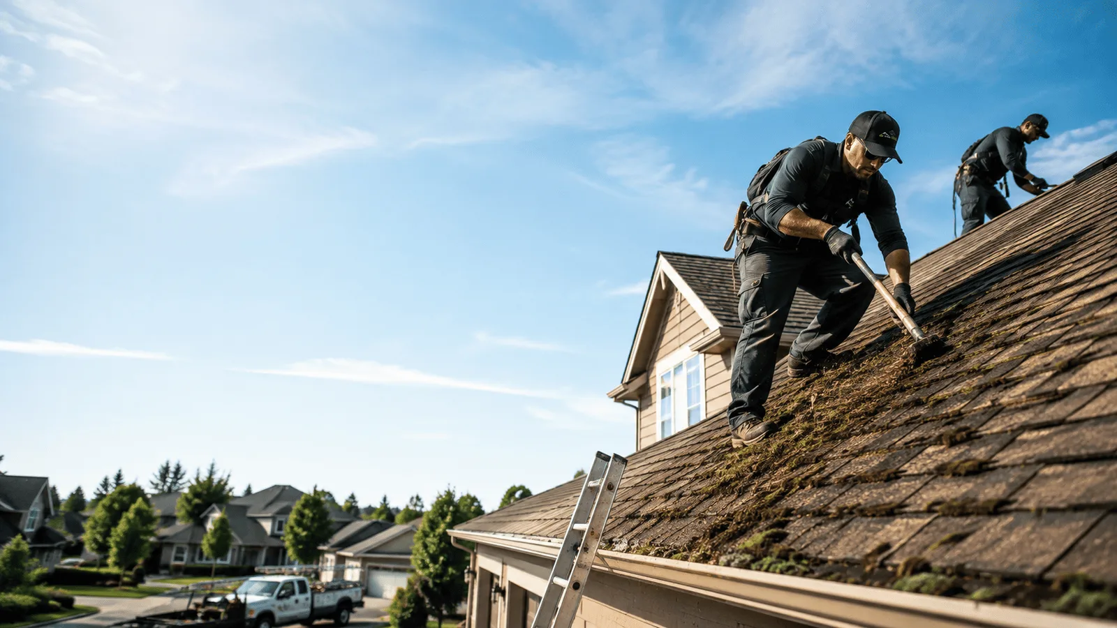 Roof Moss Removal in Waterford, CT near me